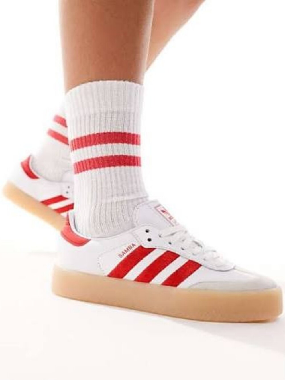 *NWT* [adidas] Samba Sambae Red/White, Size W7